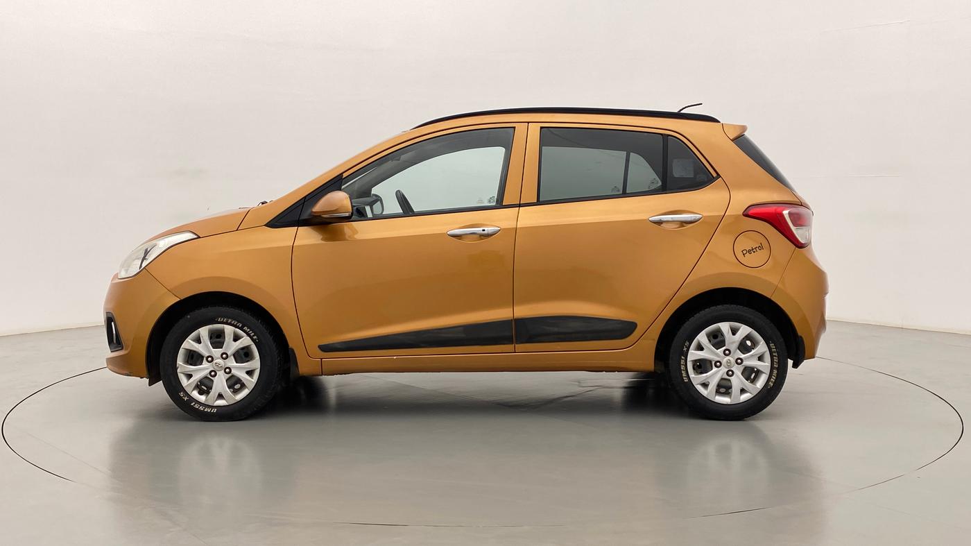 2014 Hyundai Grand i10 SPORTZ 1.2 KAPPA VTVT, Petrol, Manual, 75,370 km, Left Side