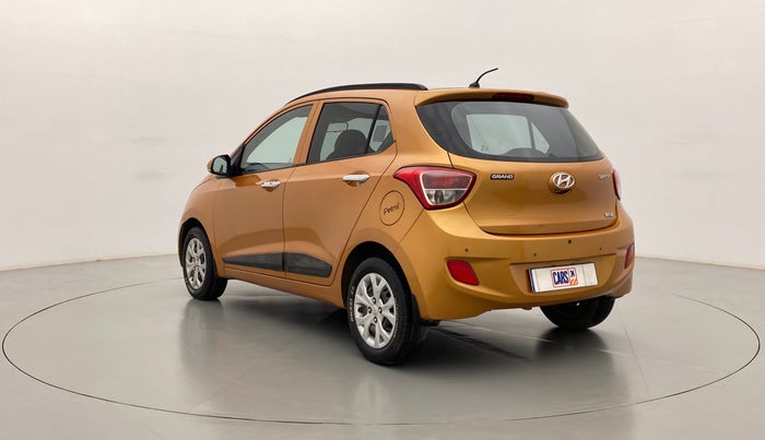 2014 Hyundai Grand i10 SPORTZ 1.2 KAPPA VTVT, Petrol, Manual, 75,370 km, Left Back Diagonal