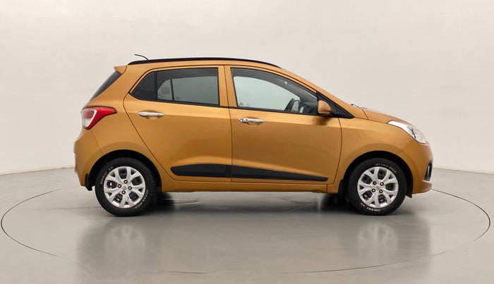 2014 Hyundai Grand i10 SPORTZ 1.2 KAPPA VTVT, Petrol, Manual, 75,370 km, Right Side View