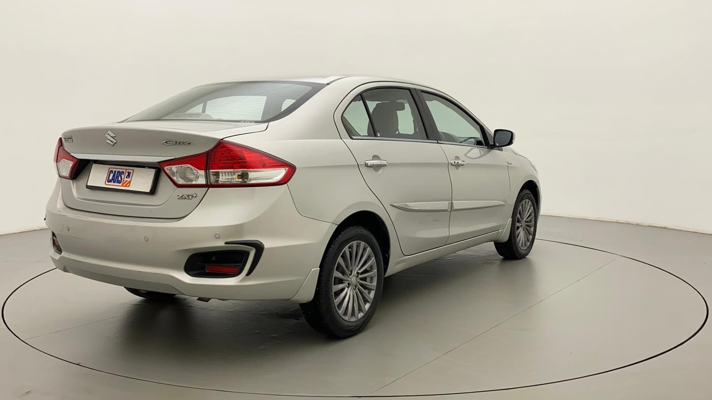 2015 Maruti Ciaz ZXI+, Petrol, Manual, 1,08,958 km, Right Back Diagonal