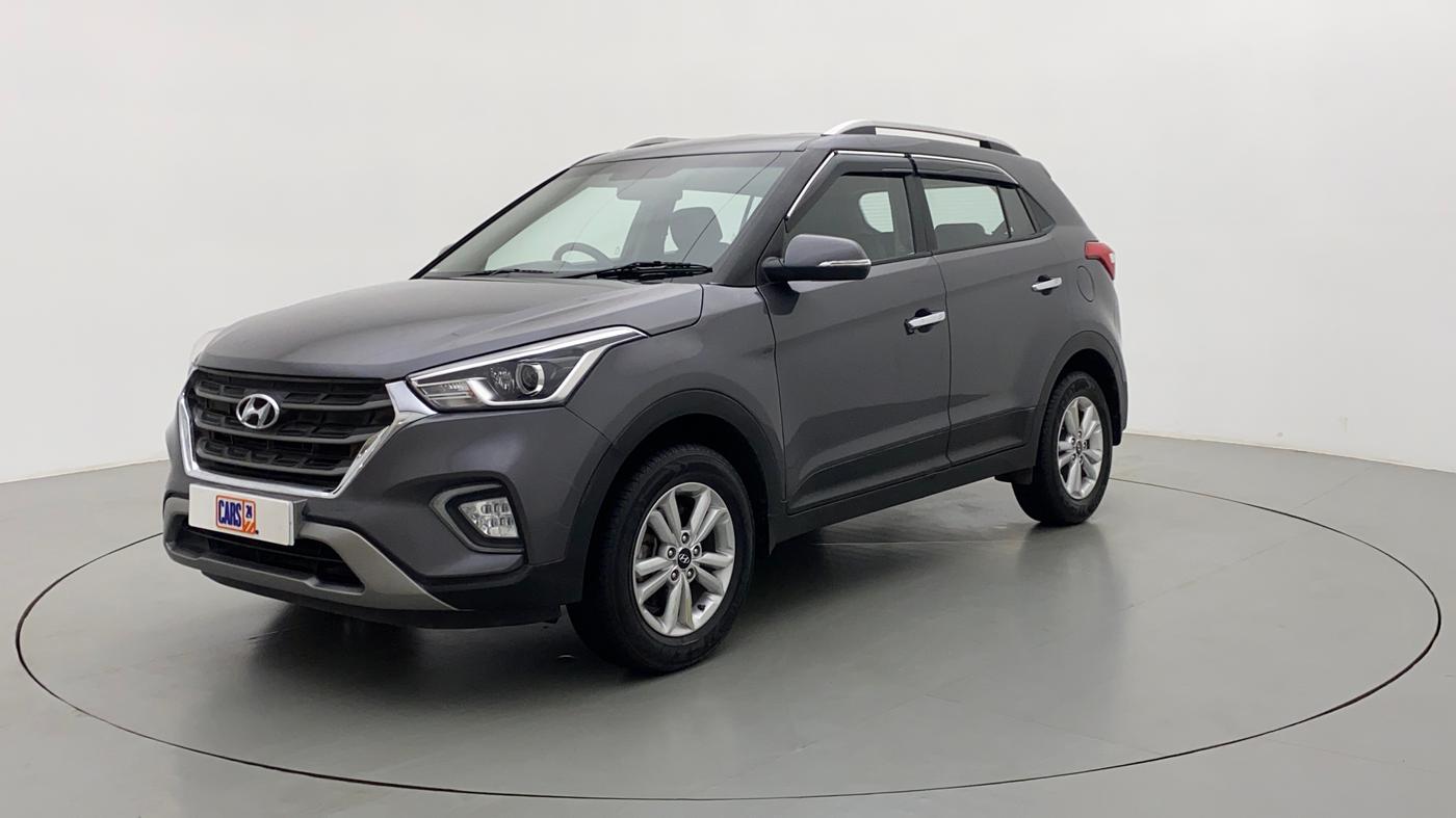 2015 Hyundai Creta SX PLUS 1.6 PETROL, Petrol, Manual, 65,655 km, Left Front Diagonal