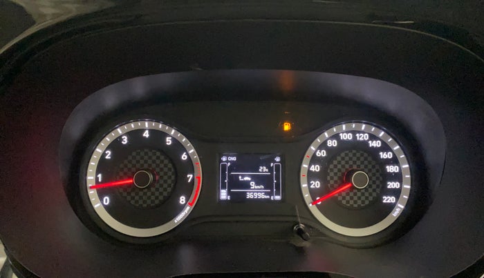 2022 Hyundai GRAND I10 NIOS SPORTZ 1.2 KAPPA VTVT CNG, CNG, Manual, 36,984 km, Odometer Image