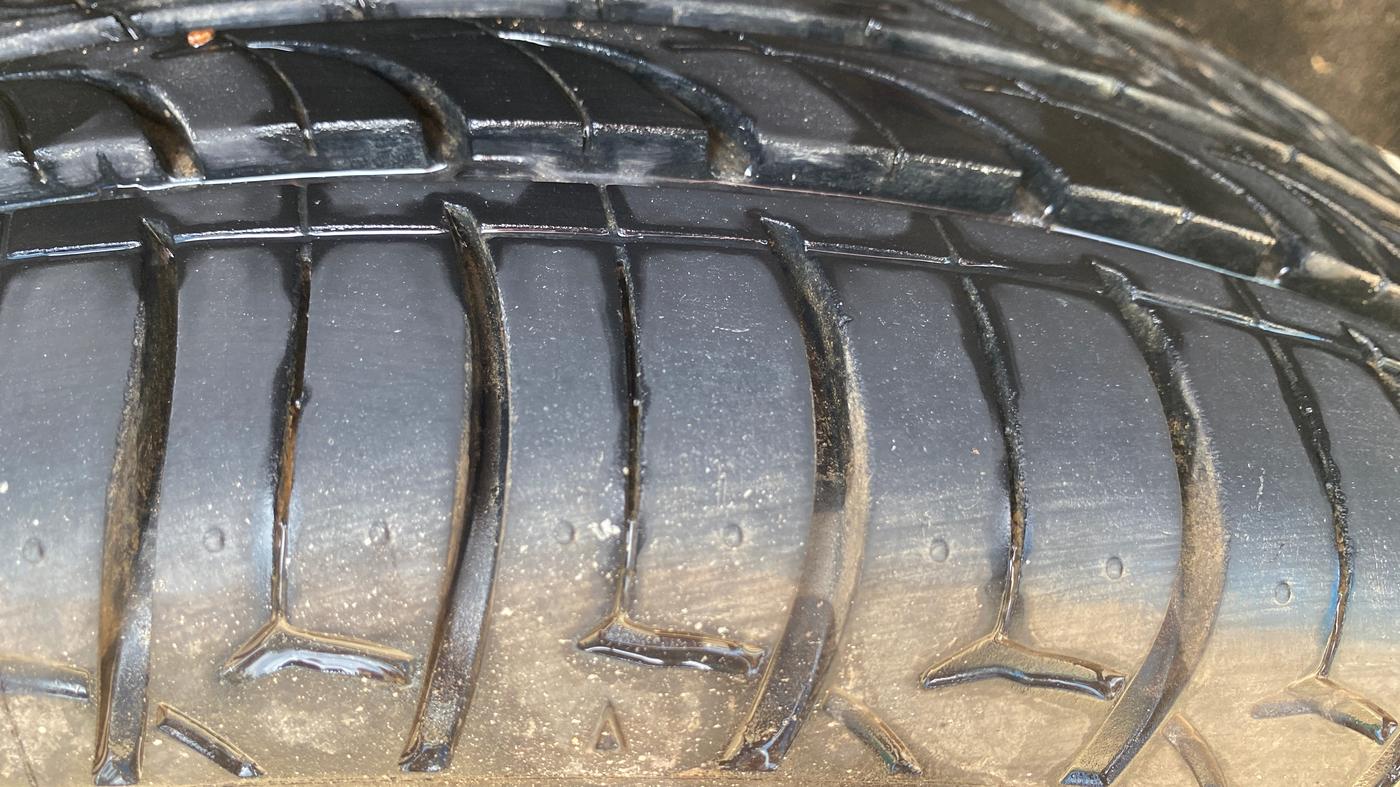 2016 Maruti Baleno DELTA CVT PETROL 1.2, Petrol, Automatic, 92,023 km, Left Rear Tyre Tread