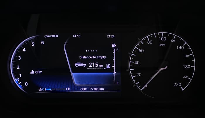 2019 Tata Harrier XZ 2.0L, Diesel, Manual, 77,785 km, Odometer Image