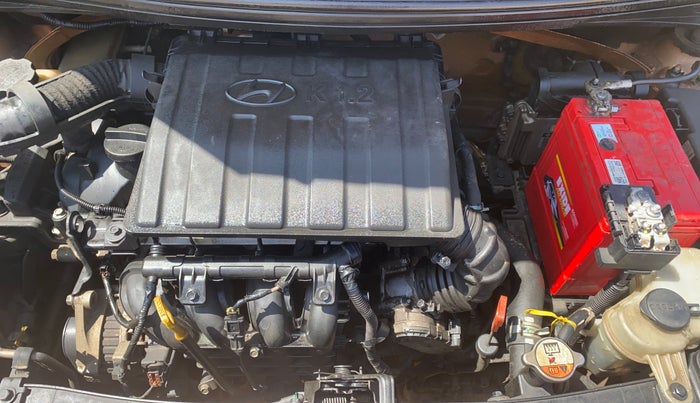 2015 Hyundai Grand i10 ASTA AT 1.2 KAPPA VTVT, Petrol, Automatic, 56,860 km, Engine View