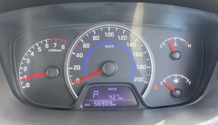 2015 Hyundai Grand i10 ASTA AT 1.2 KAPPA VTVT, Petrol, Automatic, 56,860 km, Odometer Image
