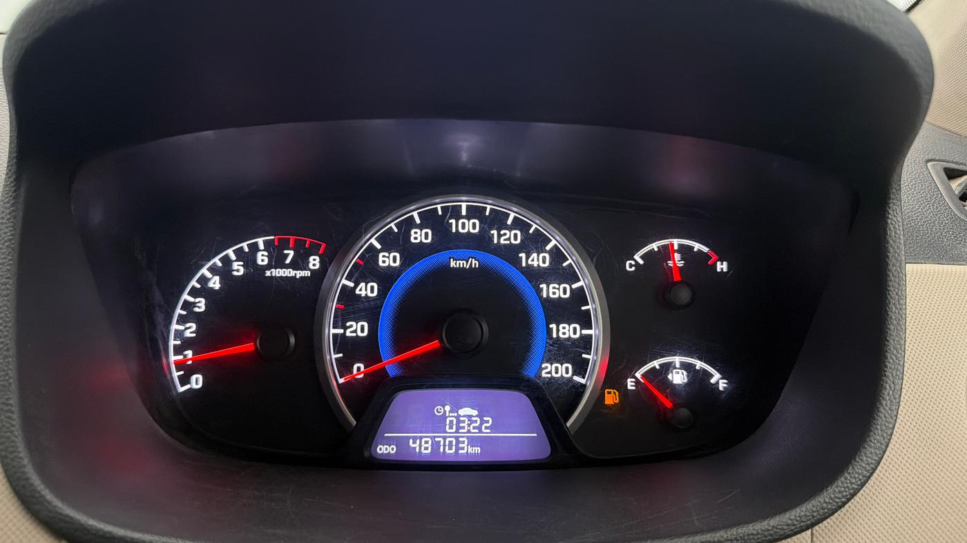 2017 Hyundai Grand i10 MAGNA 1.2 KAPPA VTVT, CNG, Manual, 48,661 km, Odometer Image