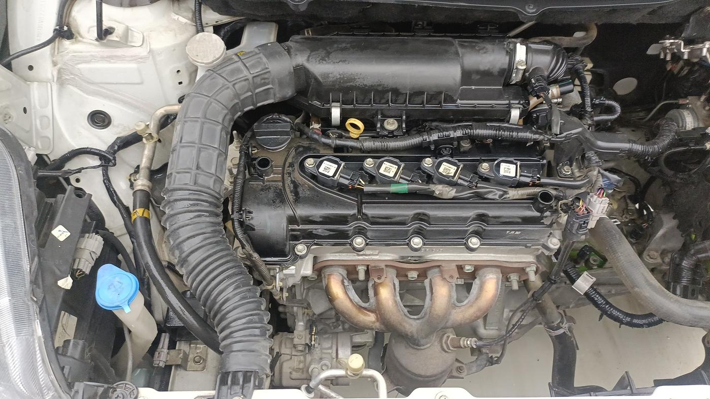 2020 Toyota Glanza V, Petrol, Manual, 91,474 km, Engine View - Right