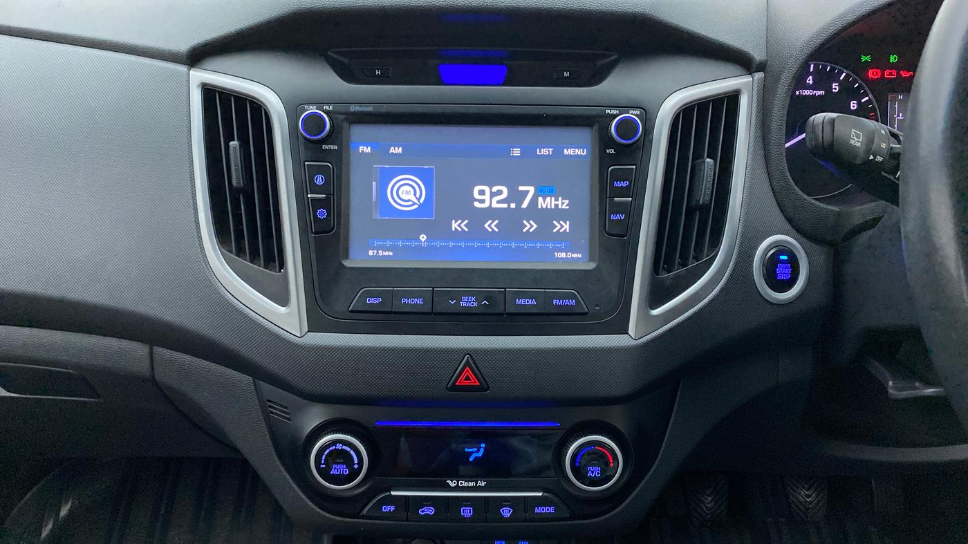 2018 Hyundai Creta SX PLUS 1.6 DUAL TONE VTVT, Petrol, Manual, 31,973 km, Air Conditioner