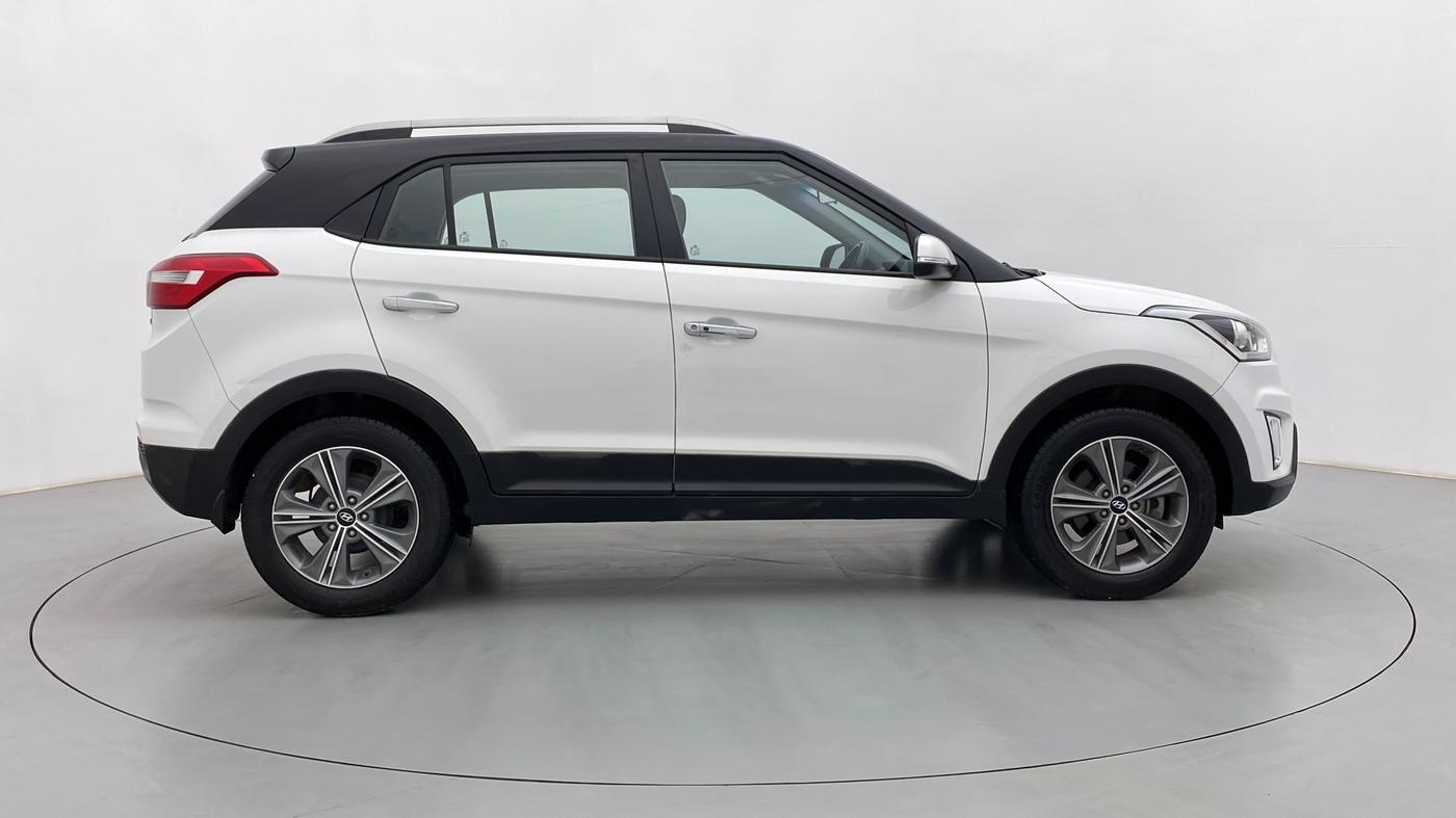 2018 Hyundai Creta SX PLUS 1.6 DUAL TONE VTVT, Petrol, Manual, 31,973 km, Right Side View