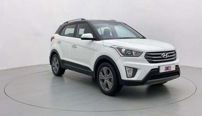 2018 Hyundai Creta SX PLUS 1.6 DUAL TONE VTVT, Petrol, Manual, 31,973 km, Right Front Diagonal