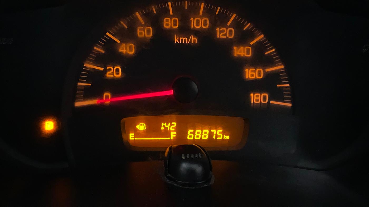 2018 Maruti Celerio VXI, Petrol, Manual, 68,987 km, Odometer Image