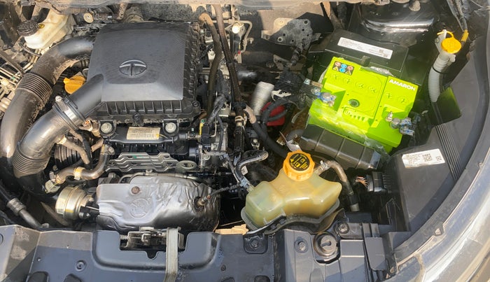 2021 Tata NEXON XZ PLUS (O) PETROL DARK EDITION, Petrol, Manual, 70,244 km, Engine View - Left