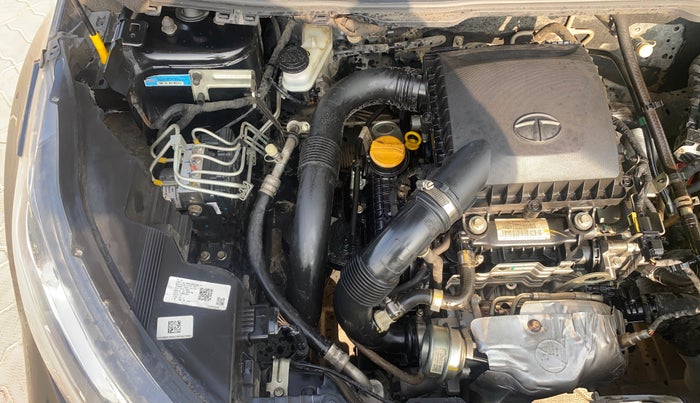 2021 Tata NEXON XZ PLUS (O) PETROL DARK EDITION, Petrol, Manual, 70,244 km, Engine View - Right