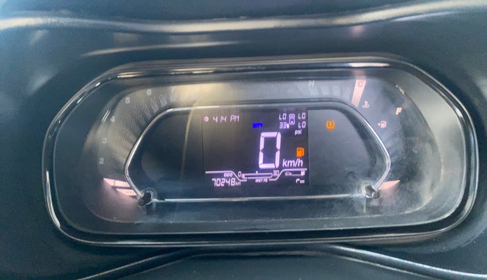 2021 Tata NEXON XZ PLUS (O) PETROL DARK EDITION, Petrol, Manual, 70,244 km, Odometer Image