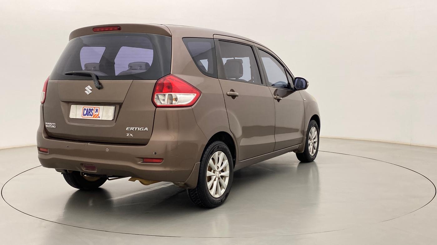 2013 Maruti Ertiga ZXI, Petrol, Manual, 1,05,946 km, Right Back Diagonal