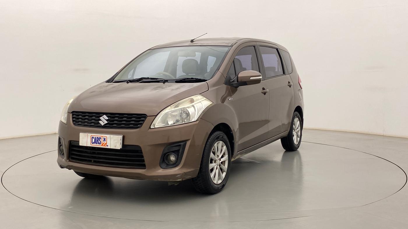 2013 Maruti Ertiga ZXI, Petrol, Manual, 1,05,946 km, Left Front Diagonal