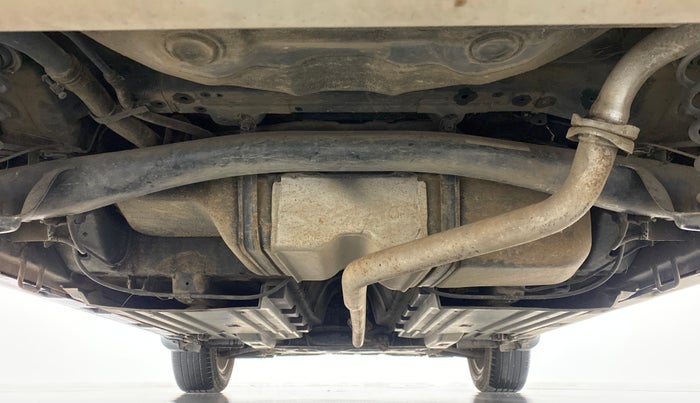 2018 Maruti Vitara Brezza ZDI+ DUAL TONE AMT, Diesel, Automatic, 53,283 km, Rear Underbody