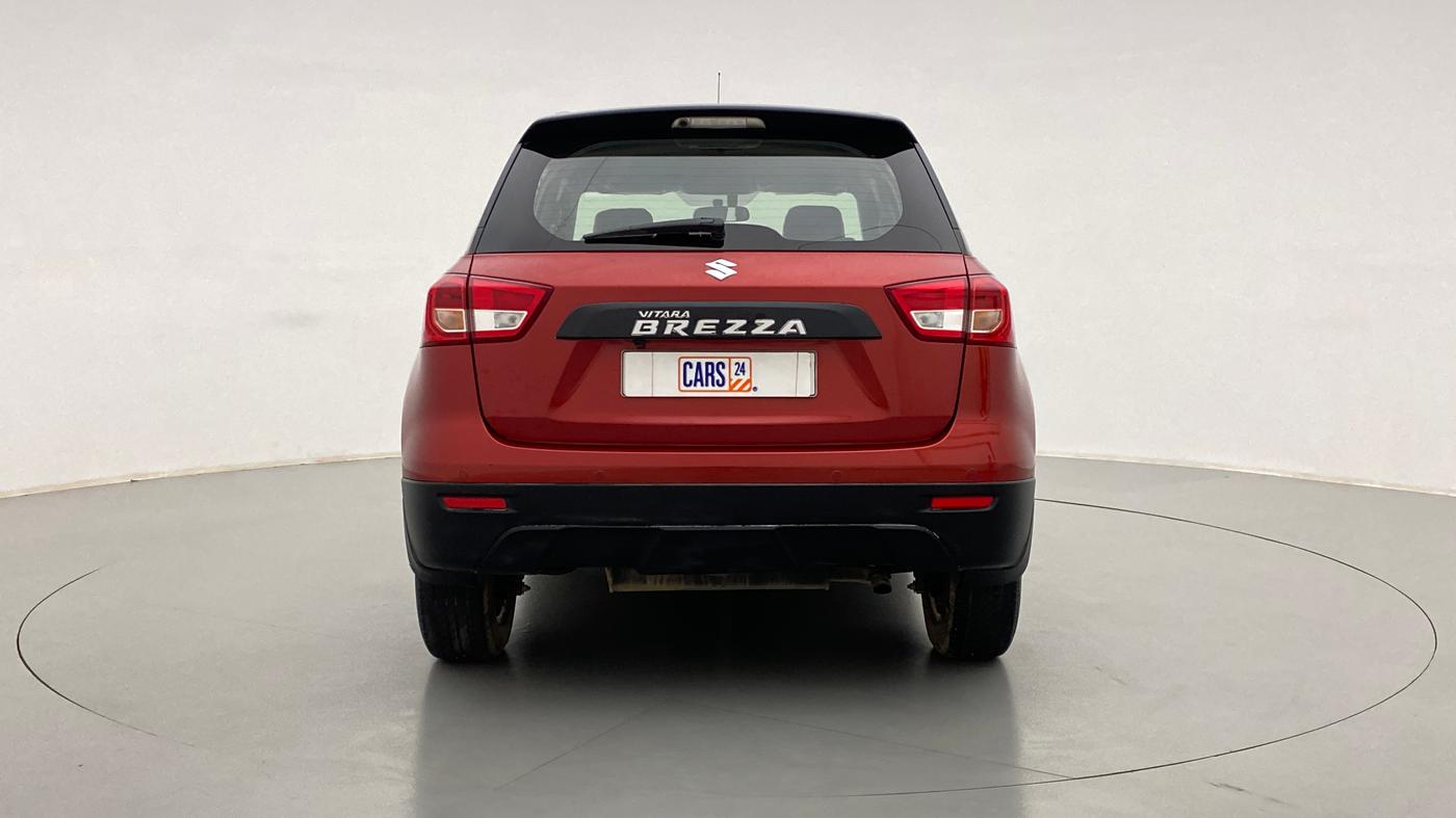 2018 Maruti Vitara Brezza ZDI+ DUAL TONE AMT, Diesel, Automatic, 53,283 km, Back/Rear