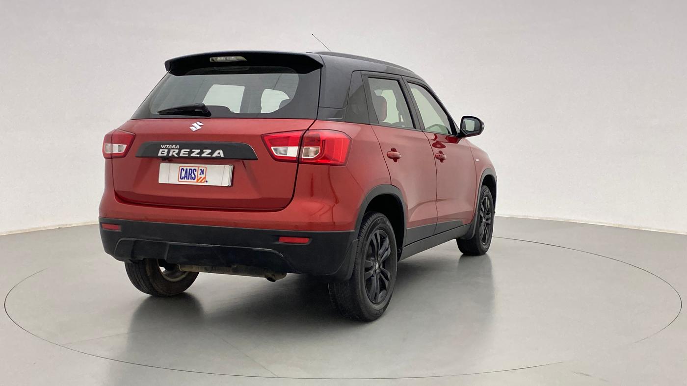 2018 Maruti Vitara Brezza ZDI+ DUAL TONE AMT, Diesel, Automatic, 53,283 km, Right Back Diagonal