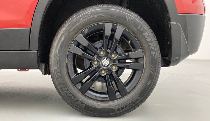 2018 Maruti Vitara Brezza ZDI+ DUAL TONE AMT, Diesel, Automatic, 53,283 km, Left Rear Wheel