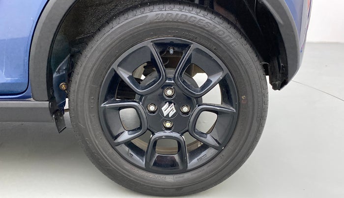 2020 Maruti IGNIS ALPHA 1.2 K12, Petrol, Manual, 10,658 km, Left Rear Wheel