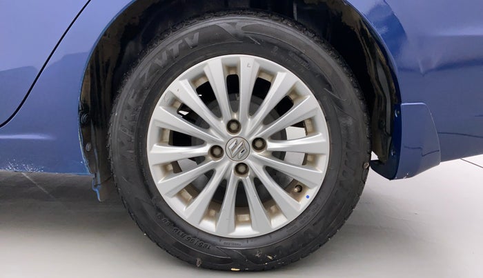 2017 Maruti Ciaz ZETA 1.4 VVT, CNG, Manual, 26,526 km, Left Rear Wheel
