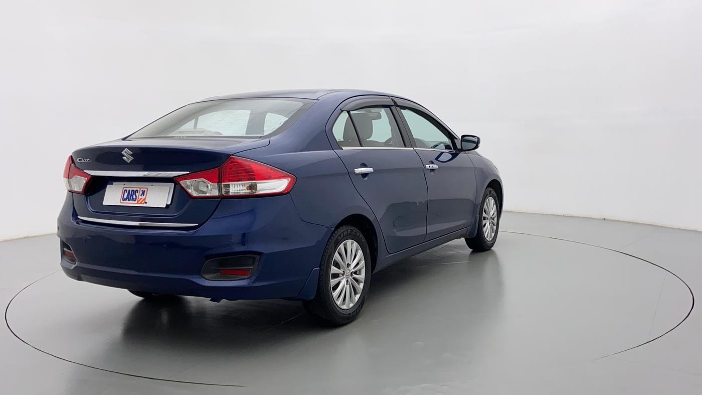 2017 Maruti Ciaz ZETA 1.4 VVT, CNG, Manual, 26,526 km, Right Back Diagonal