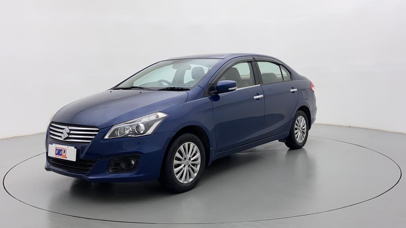 2017 Maruti Ciaz ZETA 1.4 VVT, CNG, Manual, 26,526 km, Left Front Diagonal