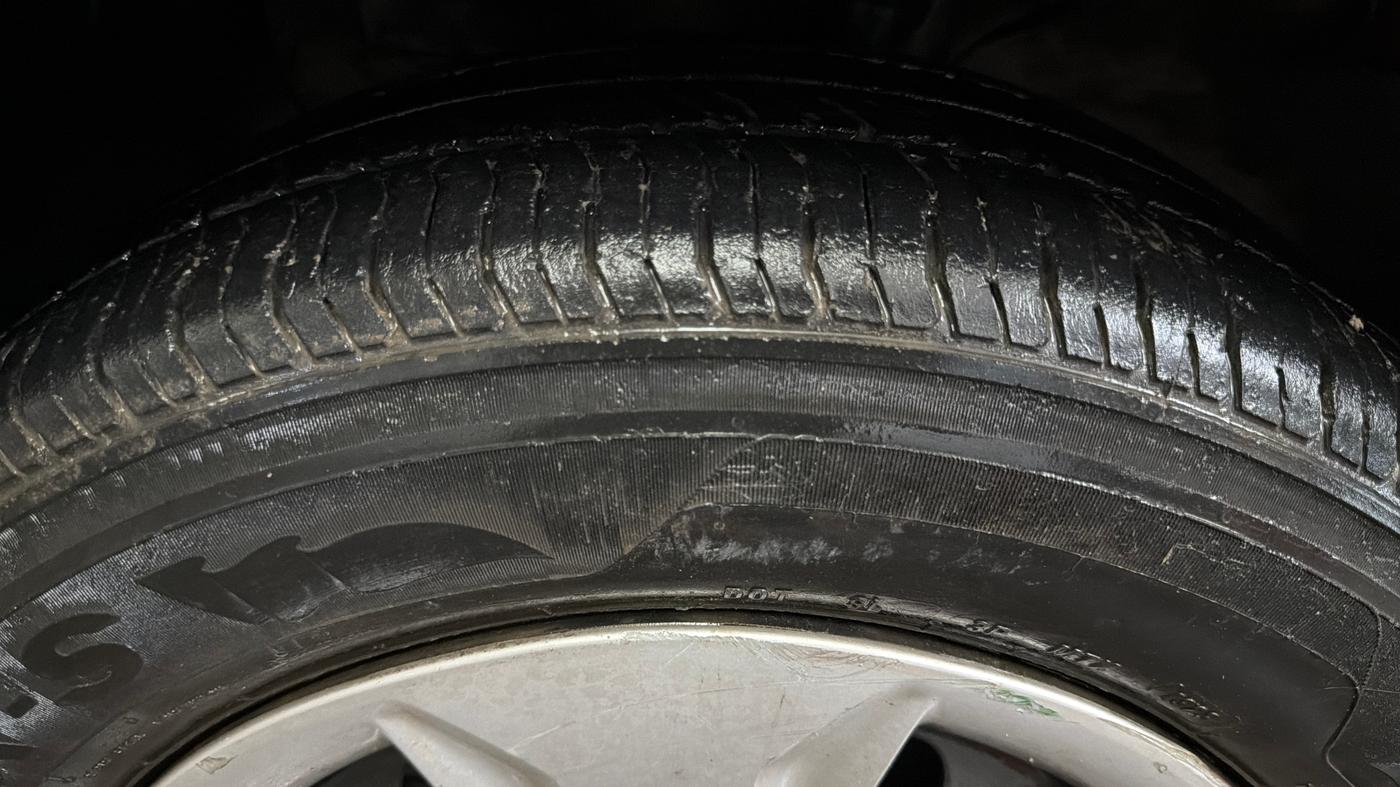 2017 Hyundai Creta E PLUS 1.6 PETROL, Petrol, Manual, 63,584 km, Left Front Tyre Tread