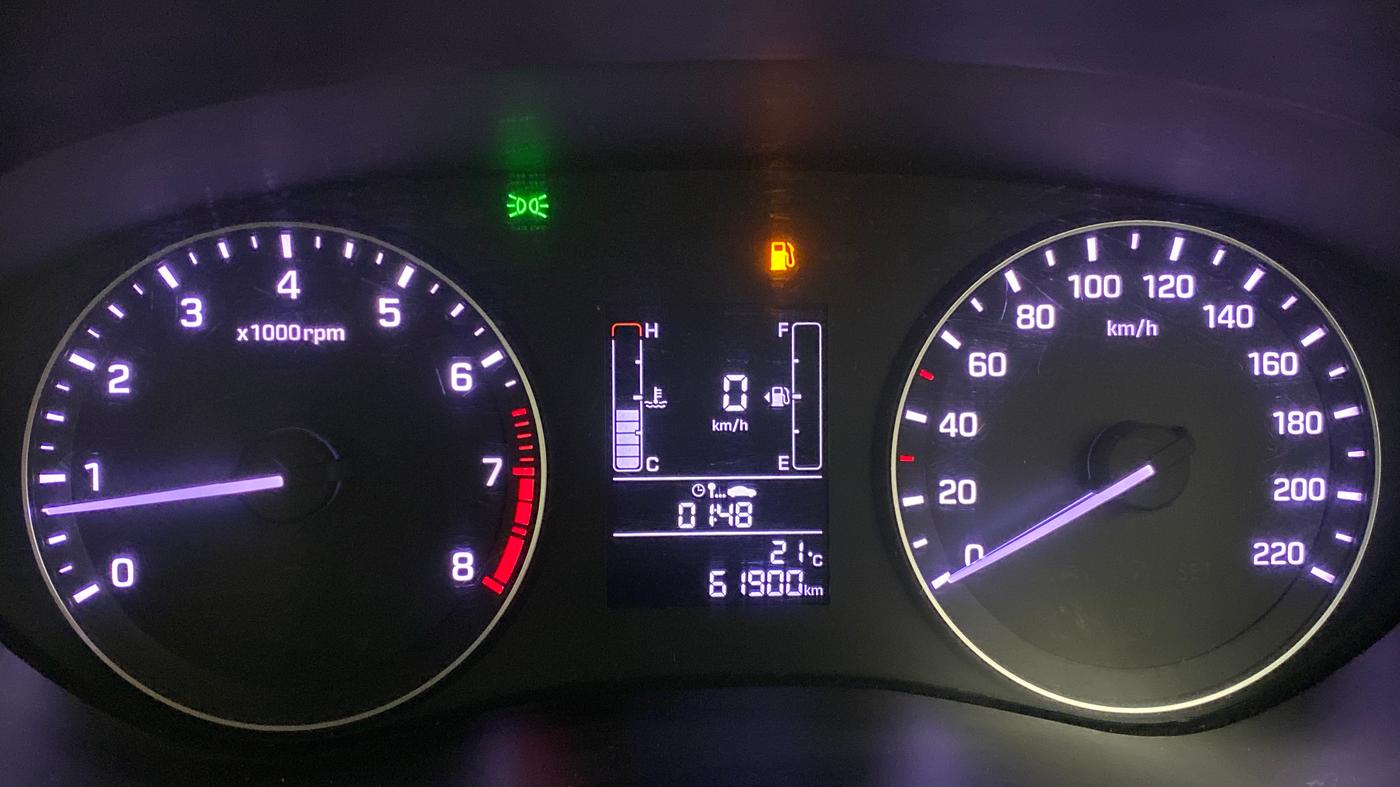 2015 Hyundai Elite i20 SPORTZ (O) 1.2, Petrol, Manual, 61,900 km, Odometer Image