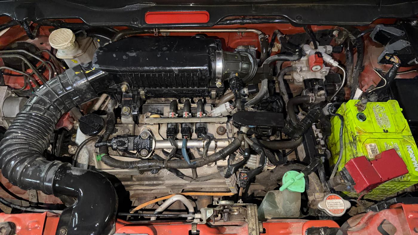 2022 Maruti S PRESSO VXI (O) CNG, CNG, Manual, 81,616 km, Engine View