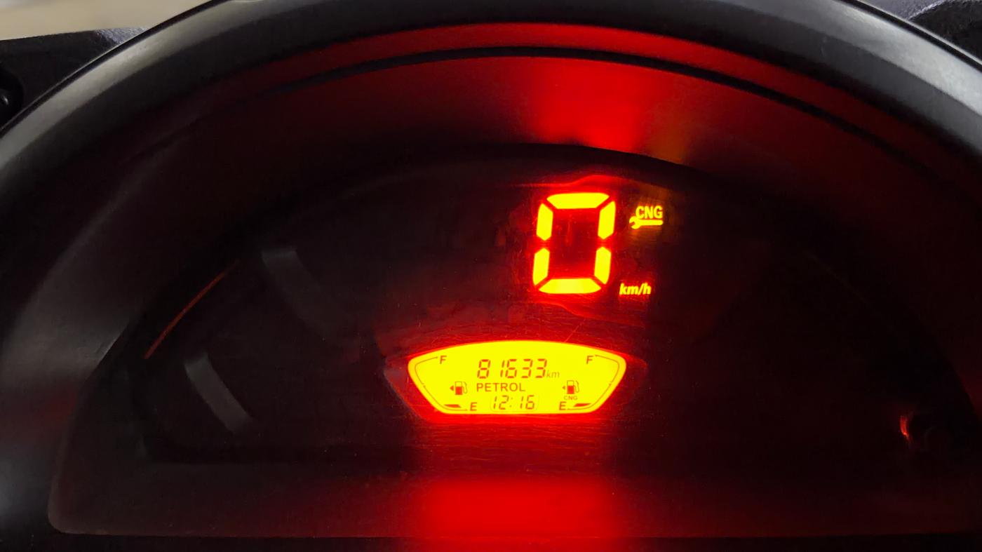 2022 Maruti S PRESSO VXI (O) CNG, CNG, Manual, 81,616 km, Odometer Image