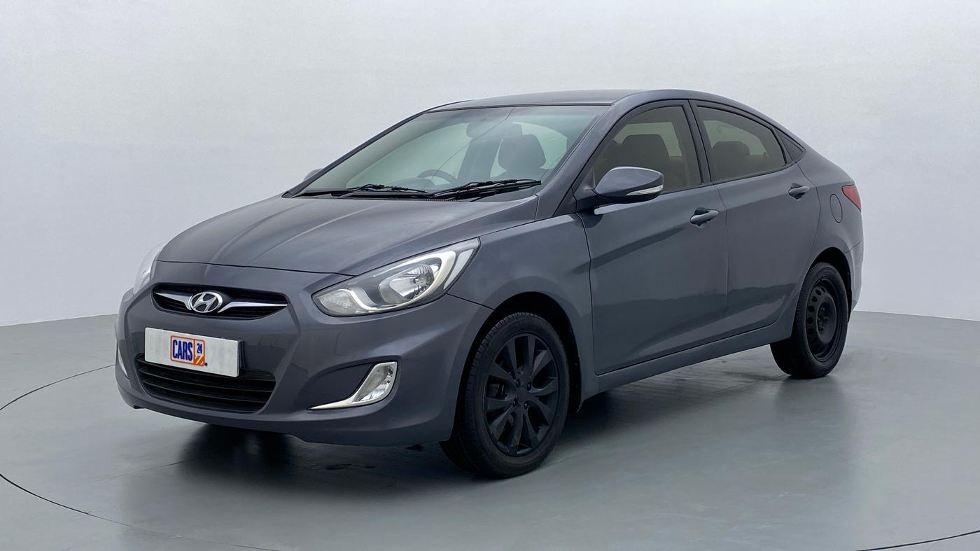 2013 Hyundai Verna FLUIDIC 1.6 SX VTVT, Petrol, Manual, 68,162 km, Left Front Diagonal (45- Degree) View