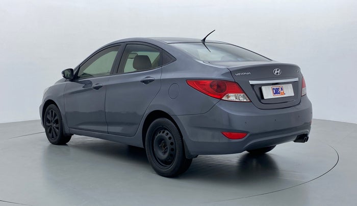 2013 Hyundai Verna FLUIDIC 1.6 SX VTVT, Petrol, Manual, 68,162 km, Left Back Diagonal (45- Degree) View