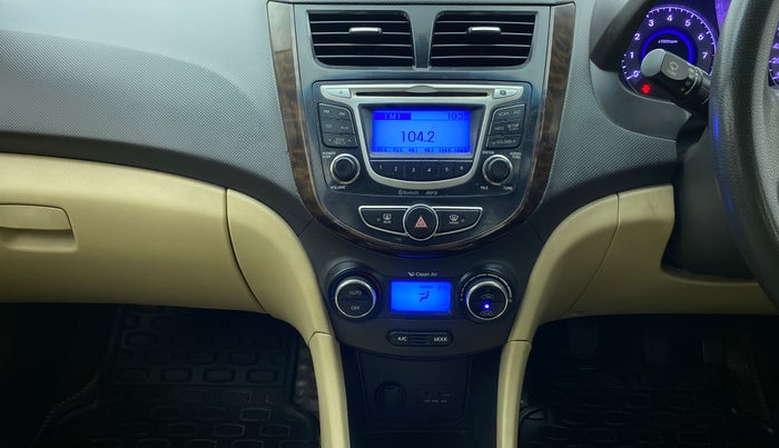 2013 Hyundai Verna FLUIDIC 1.6 SX VTVT, Petrol, Manual, 68,162 km, Air Conditioner