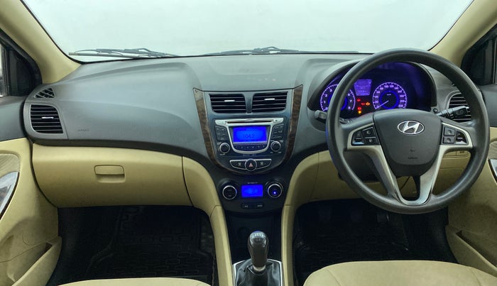 2013 Hyundai Verna FLUIDIC 1.6 SX VTVT, Petrol, Manual, 68,162 km, Dashboard View