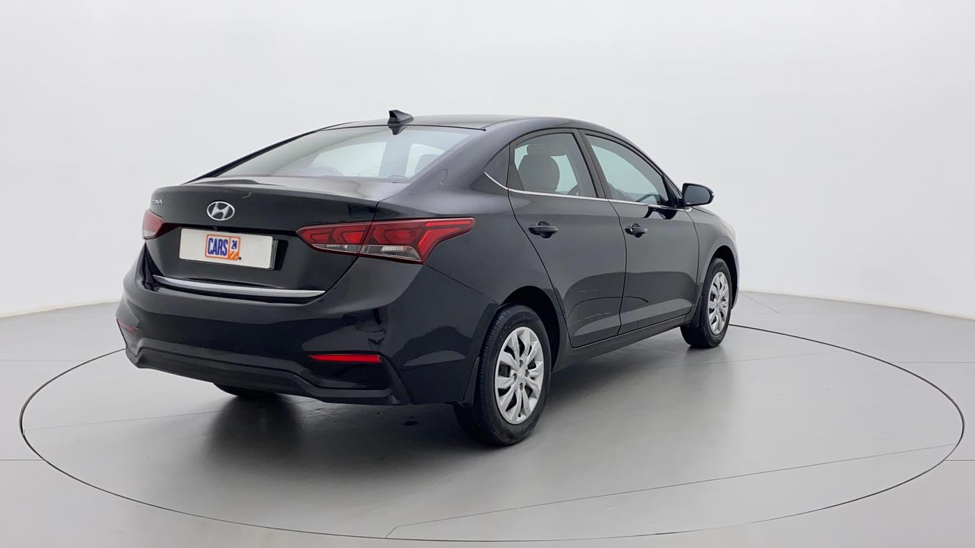 2018 Hyundai Verna 1.4 EX PETROL, Petrol, Manual, 30,520 km, Right Back Diagonal