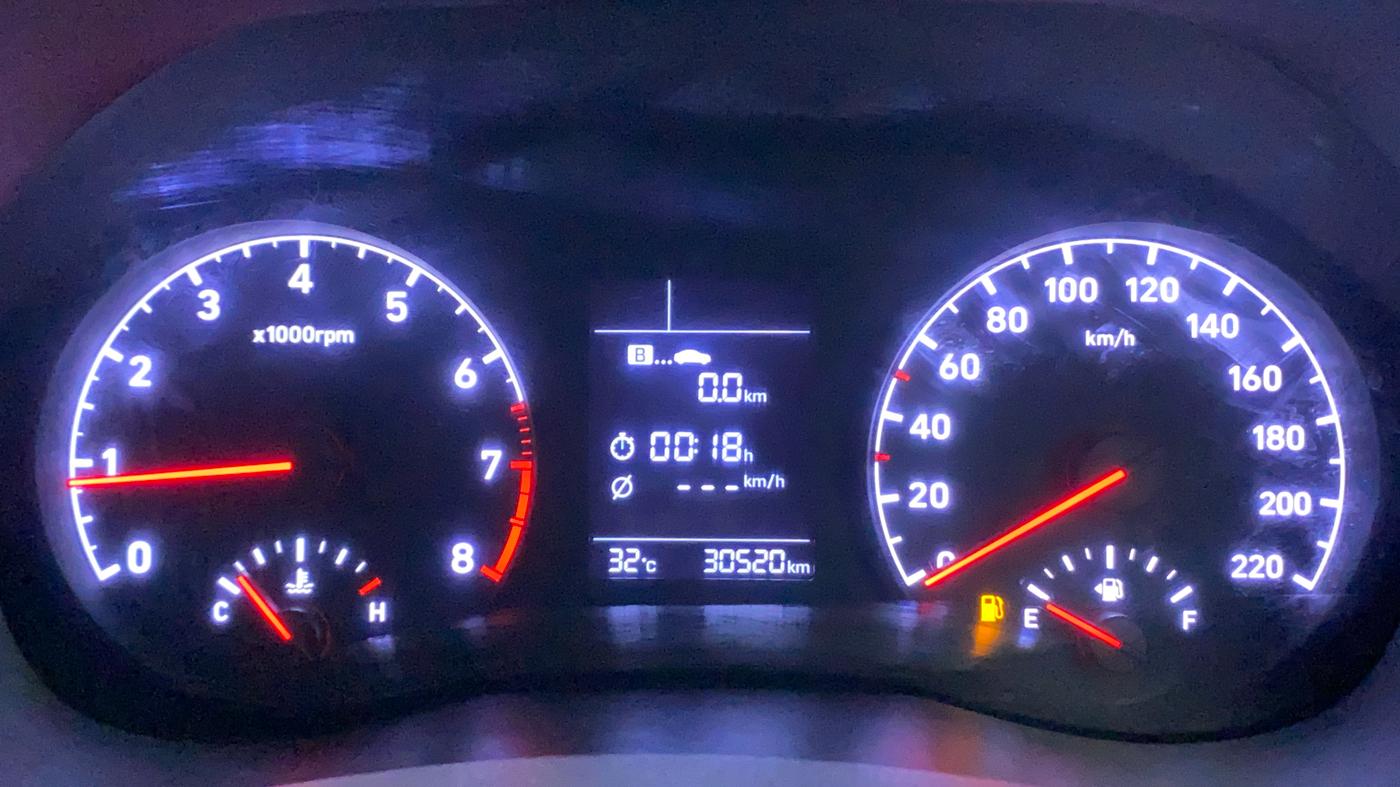 2018 Hyundai Verna 1.4 EX PETROL, Petrol, Manual, 30,520 km, Odometer Image