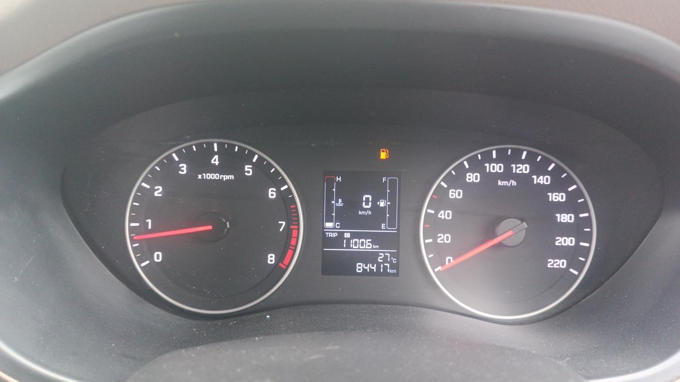 2018 Hyundai Elite i20 ASTA 1.2, Petrol, Manual, 84,416 km, Odometer Image