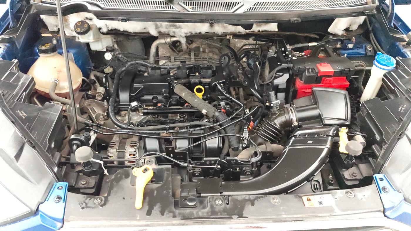 2018 Ford Ecosport TITANIUM + 1.5L PETROL AT, Petrol, Automatic, 61,005 km, Engine View