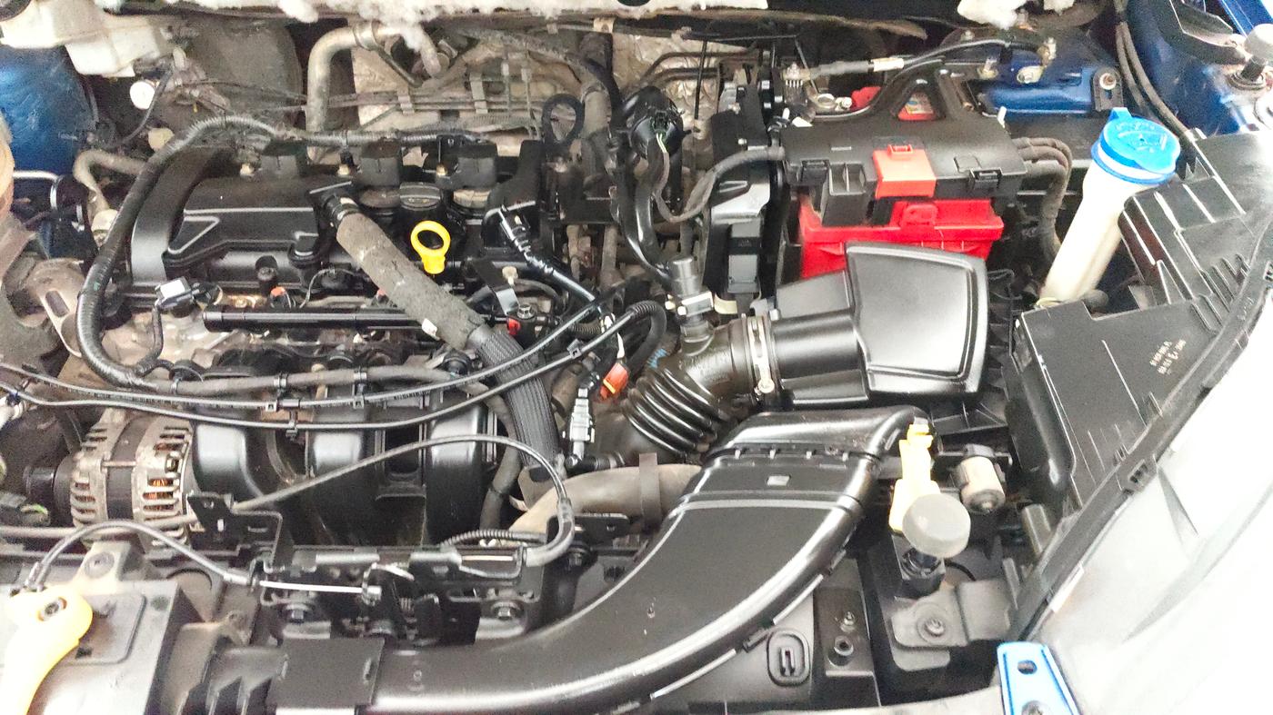 2018 Ford Ecosport TITANIUM + 1.5L PETROL AT, Petrol, Automatic, 61,005 km, Engine View - Left