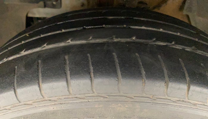 2018 Tata NEXON XZ DIESEL, Diesel, Manual, 66,345 km, Left Front Tyre Tread