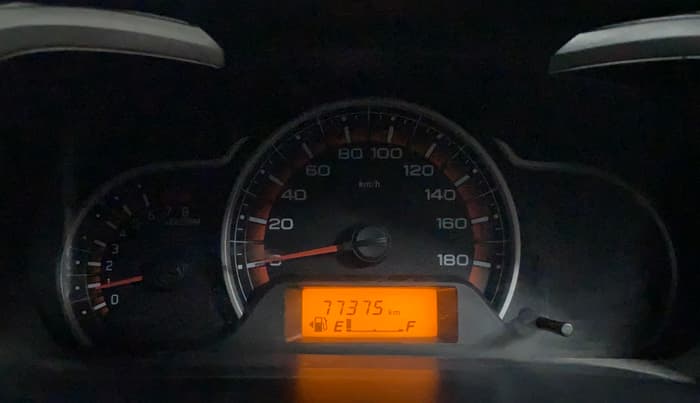 2019 Maruti Alto K10 VXI, Petrol, Manual, 77,364 km, Odometer Image