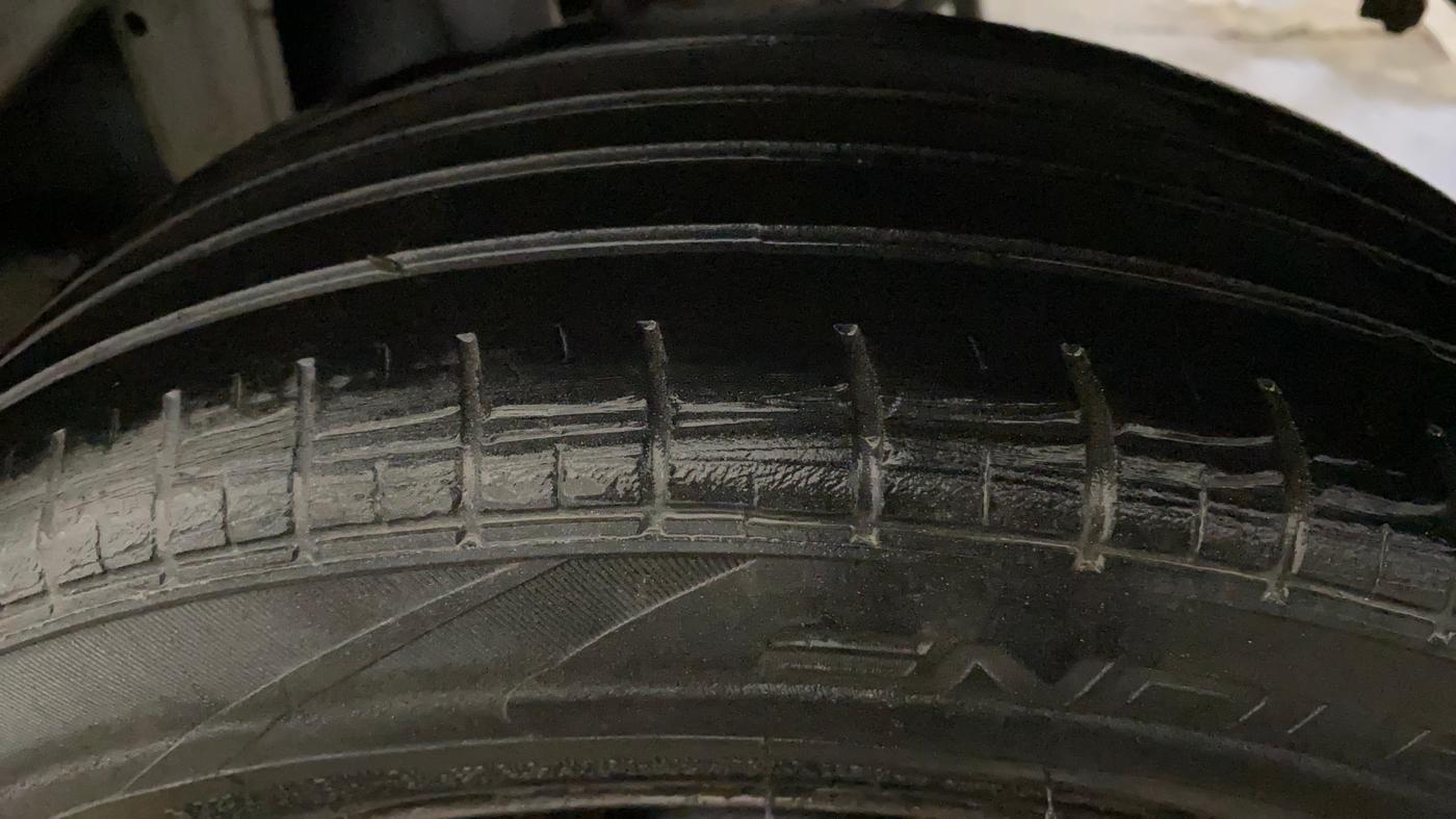 2019 Maruti Alto K10 VXI, Petrol, Manual, 77,364 km, Left Rear Tyre Tread