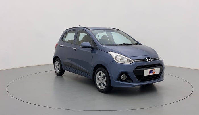 2014 Hyundai Grand i10 SPORTZ 1.2 KAPPA VTVT, Petrol, Manual, 46,294 km, Right Front Diagonal