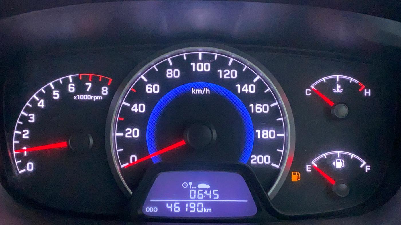 2014 Hyundai Grand i10 SPORTZ 1.2 KAPPA VTVT, Petrol, Manual, 46,294 km, Odometer Image