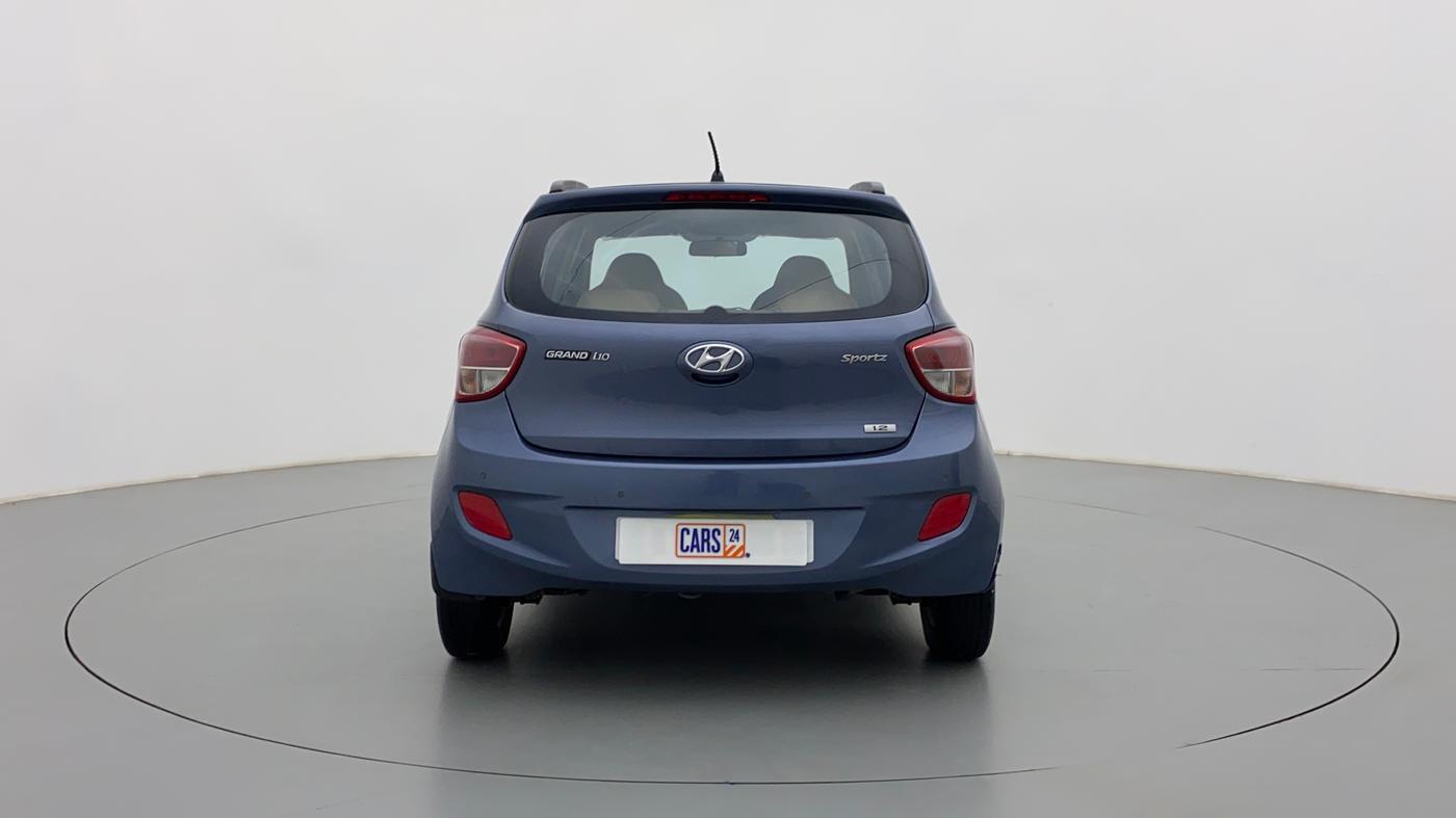 2014 Hyundai Grand i10 SPORTZ 1.2 KAPPA VTVT, Petrol, Manual, 46,294 km, Back/Rear