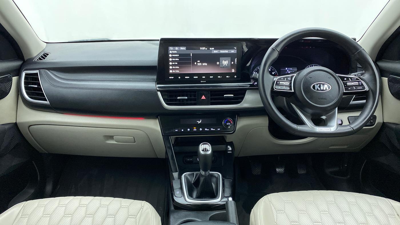 2020 KIA SELTOS HTX 1.5 PETROL MT, Petrol, Manual, 26,465 km, Dashboard