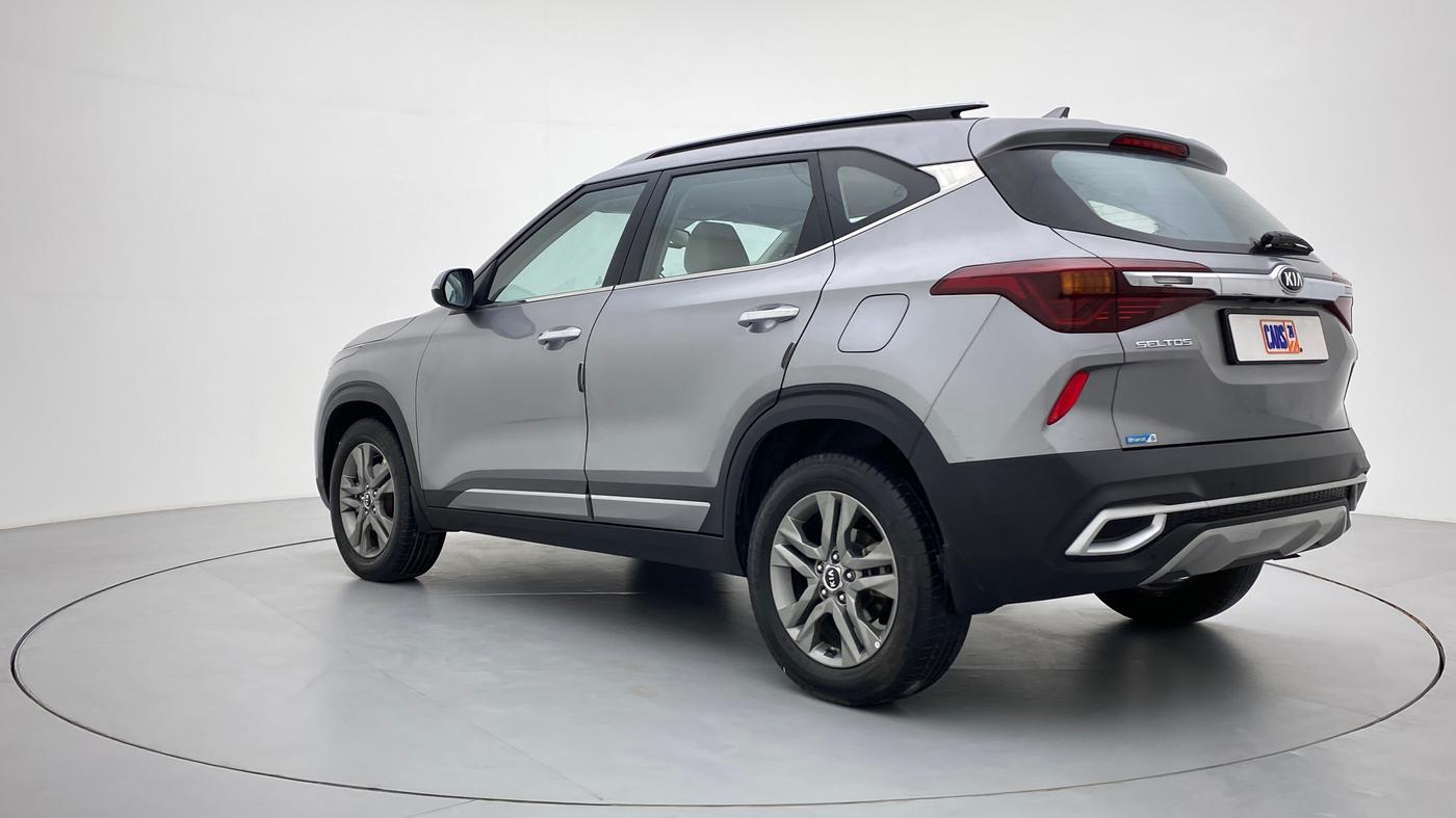 2020 KIA SELTOS HTX 1.5 PETROL MT, Petrol, Manual, 26,465 km, Left Back Diagonal